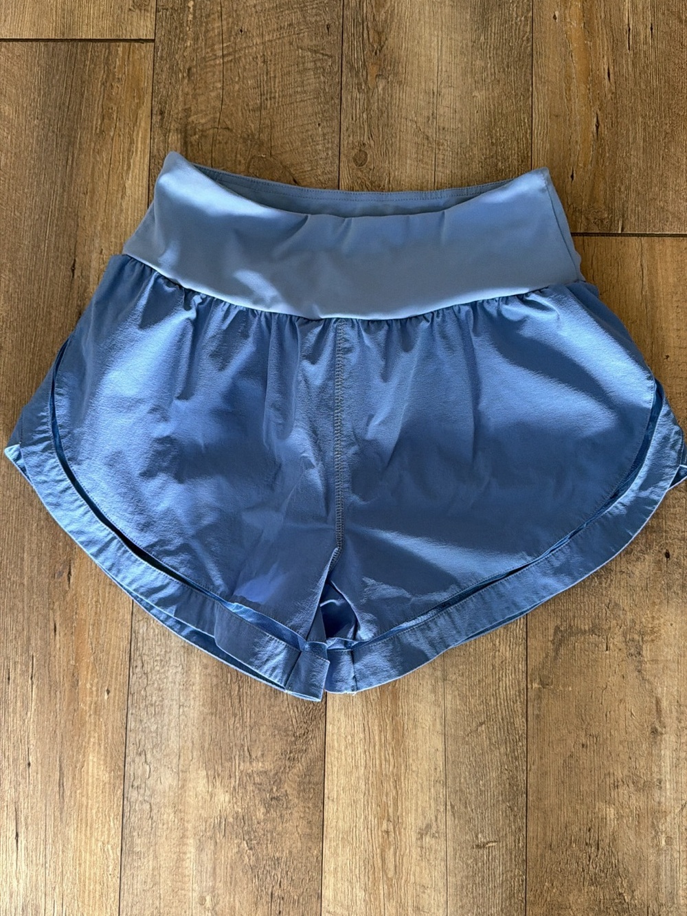 Laslulu Women's Athletic Shorts — Blue